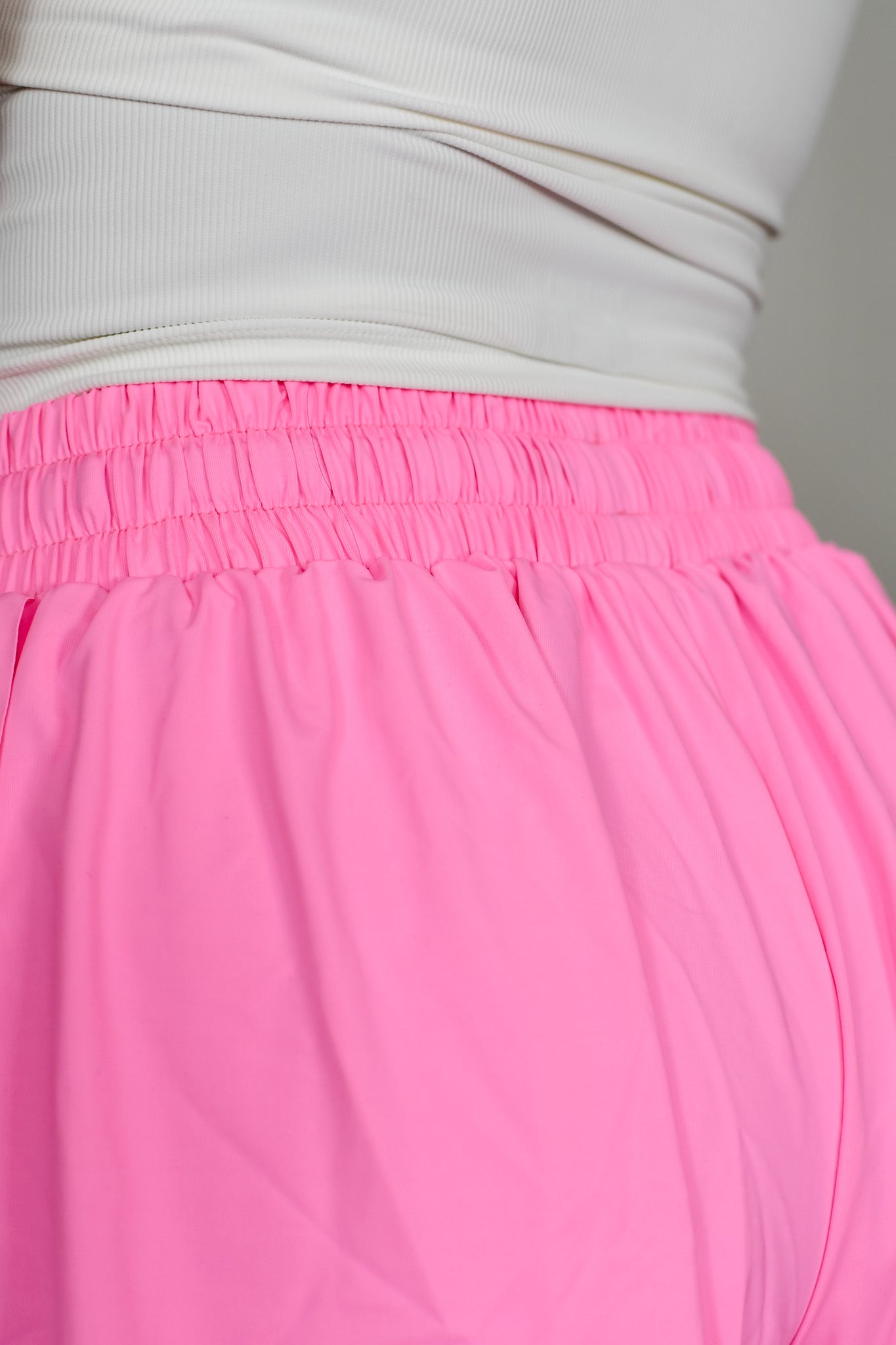 Flutter Away Butterfly Shorts - Perfect Pink
