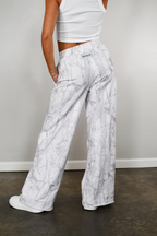 Baseline Straight Leg Joggers - White Camo