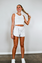 Baseline Shorts  - White Camo