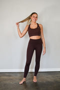 Pure Move Classic Leggings - Espresso
