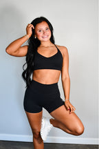The Core Biker Shorts - Black