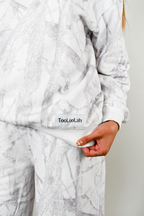 Baseline Crewneck Sweatshirt - White Camo