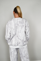 Baseline Crewneck Sweatshirt - White Camo