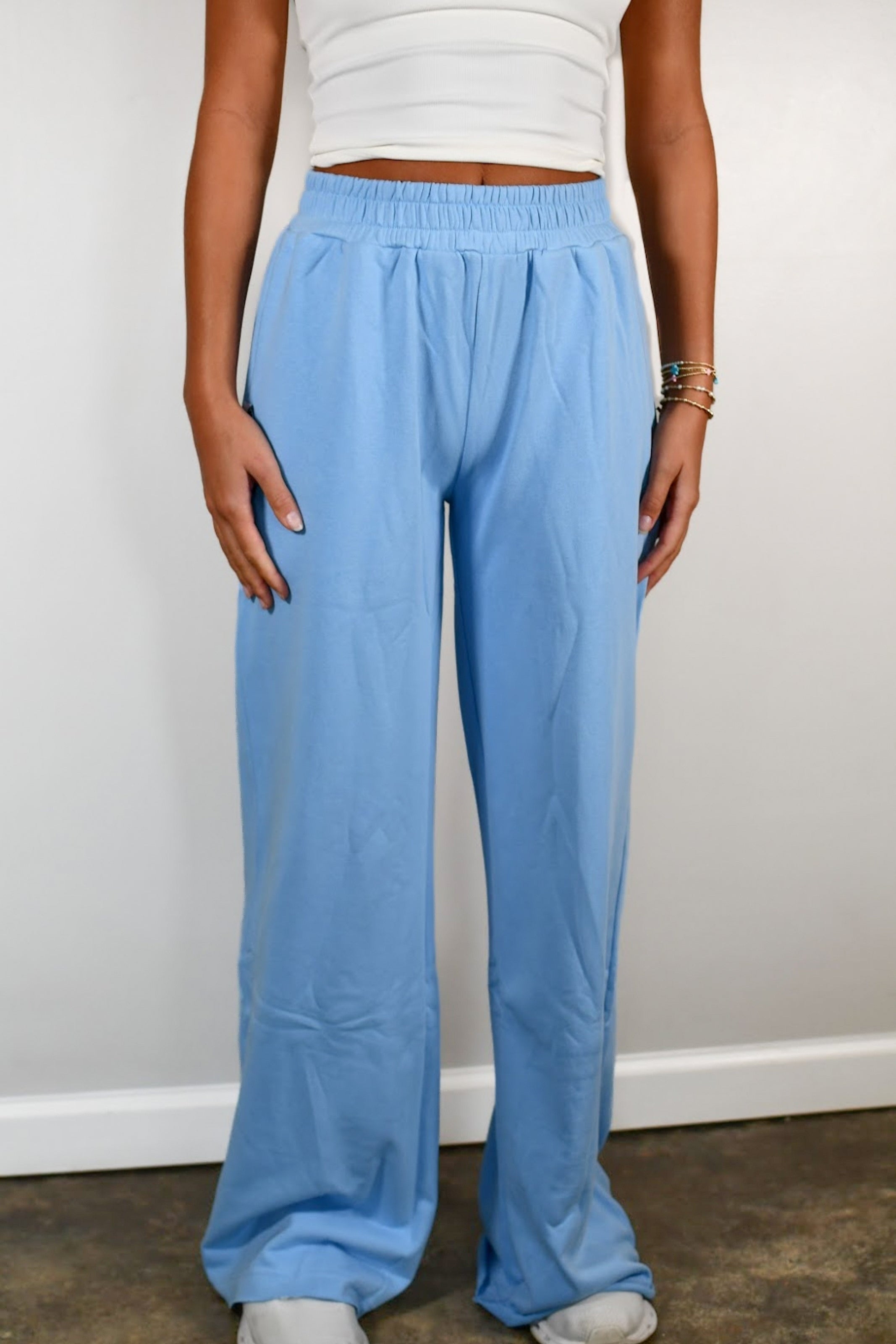 Baseline Straight Leg Joggers - Bright Blue