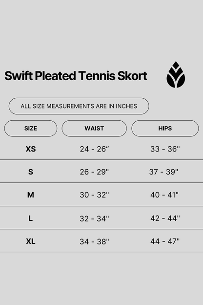 Swift Pleated Tennis Skort - Baby Pink