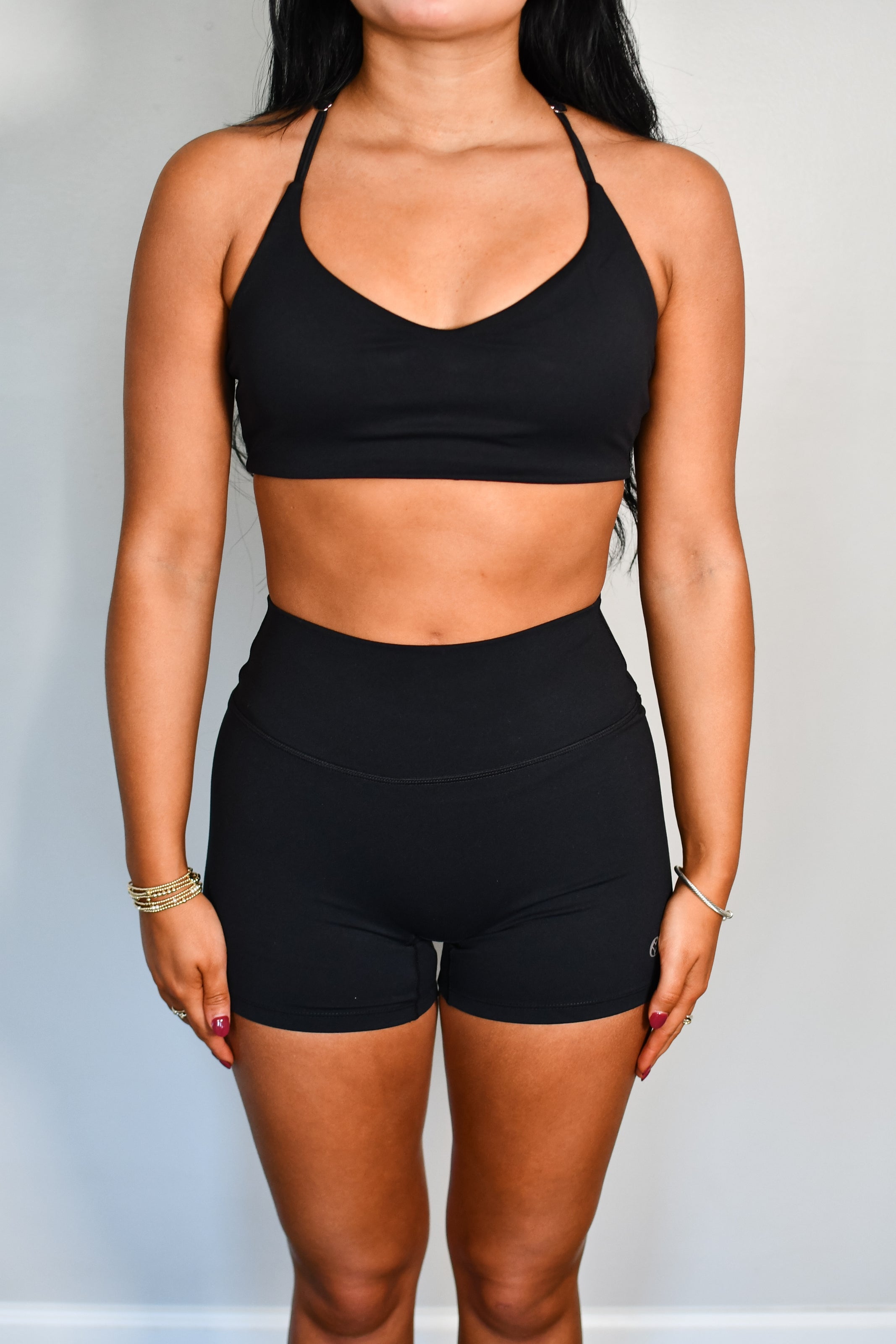 The Core Biker Shorts - Black