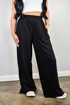 Baseline Straight Leg Joggers - Black