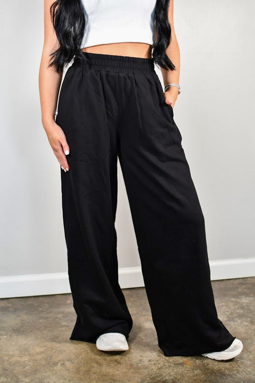 Baseline Straight Leg Joggers - Black