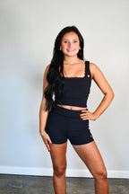 Luxe Lace Shorts - Black