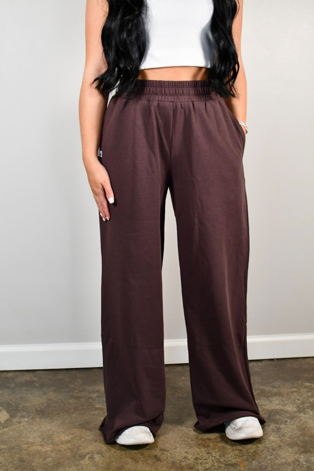 Baseline Straight Leg Joggers - Chocolate