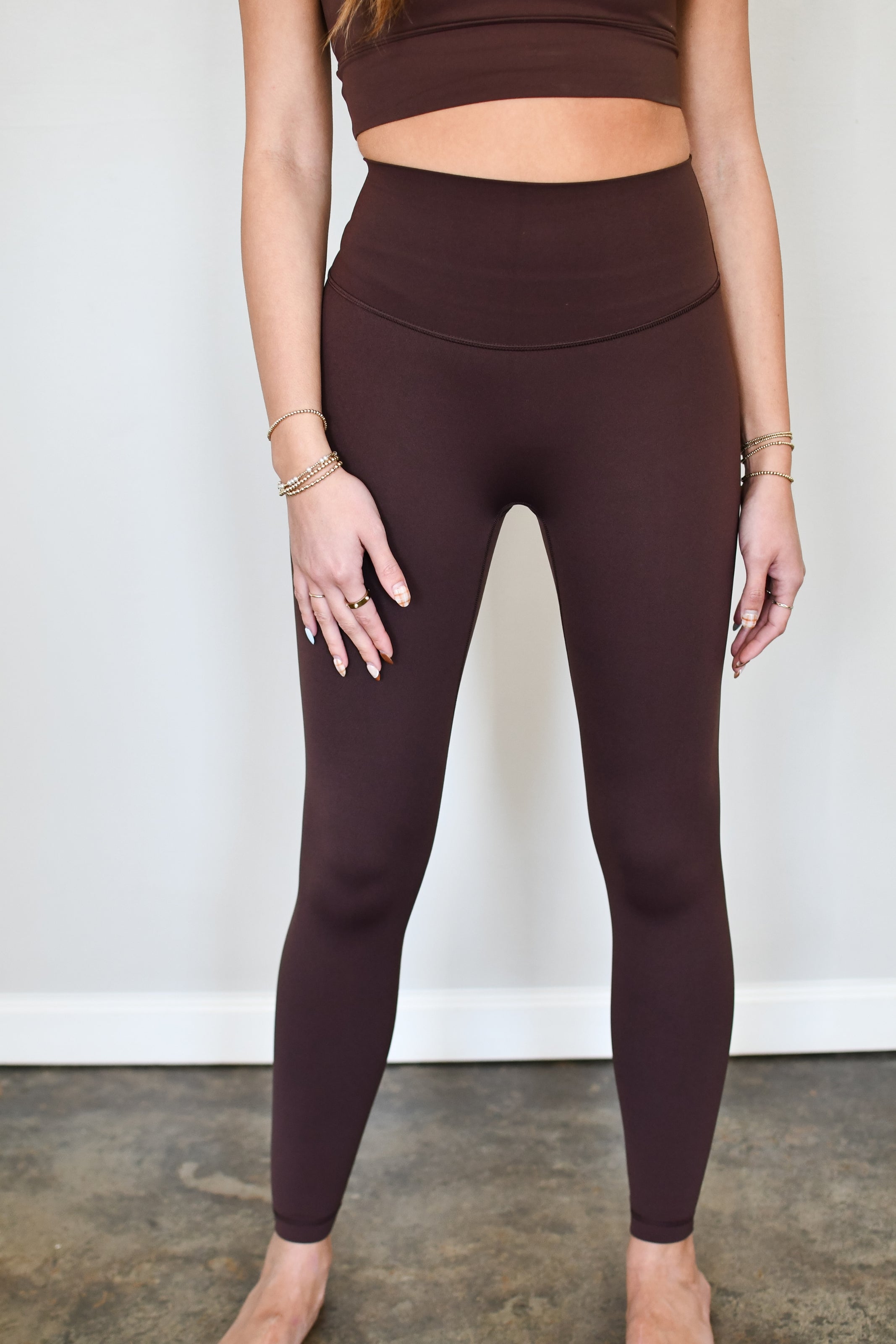 Pure Move Classic Leggings - Espresso