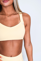 Court Crush Open Bra - Butter Yellow