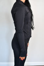 The Core Zip Up Jacket - Black