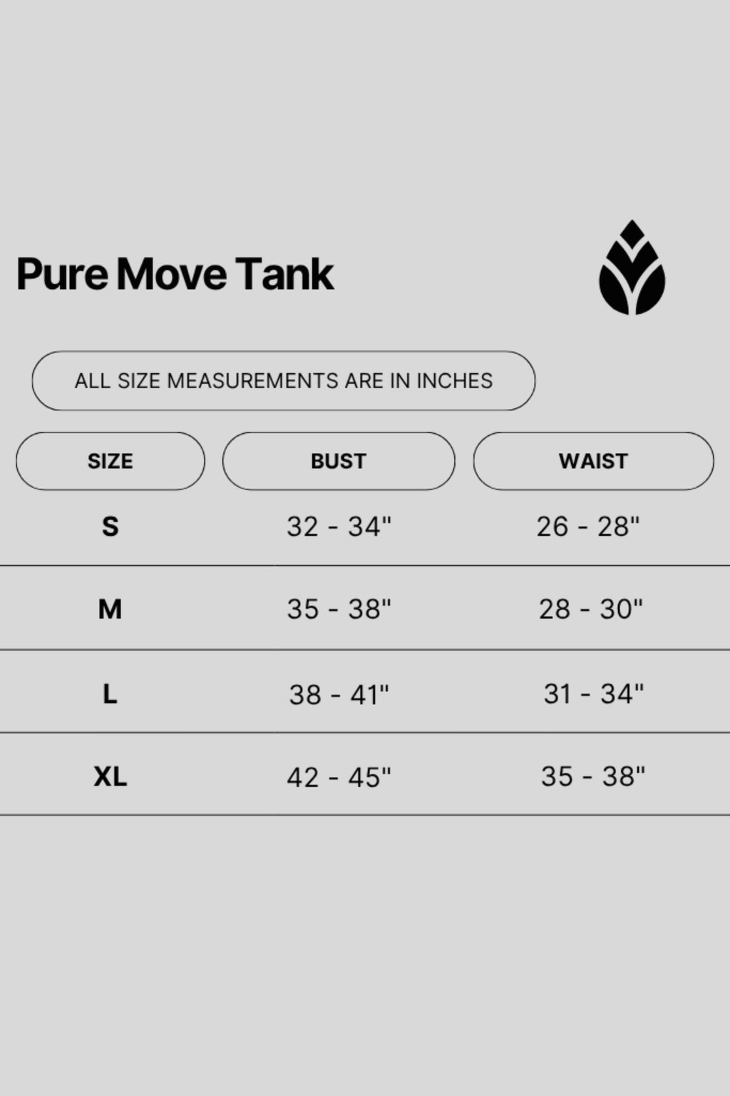 Pure Move Racerback Tank - Espresso