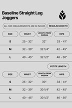 Baseline Straight Leg Joggers - Charcoal