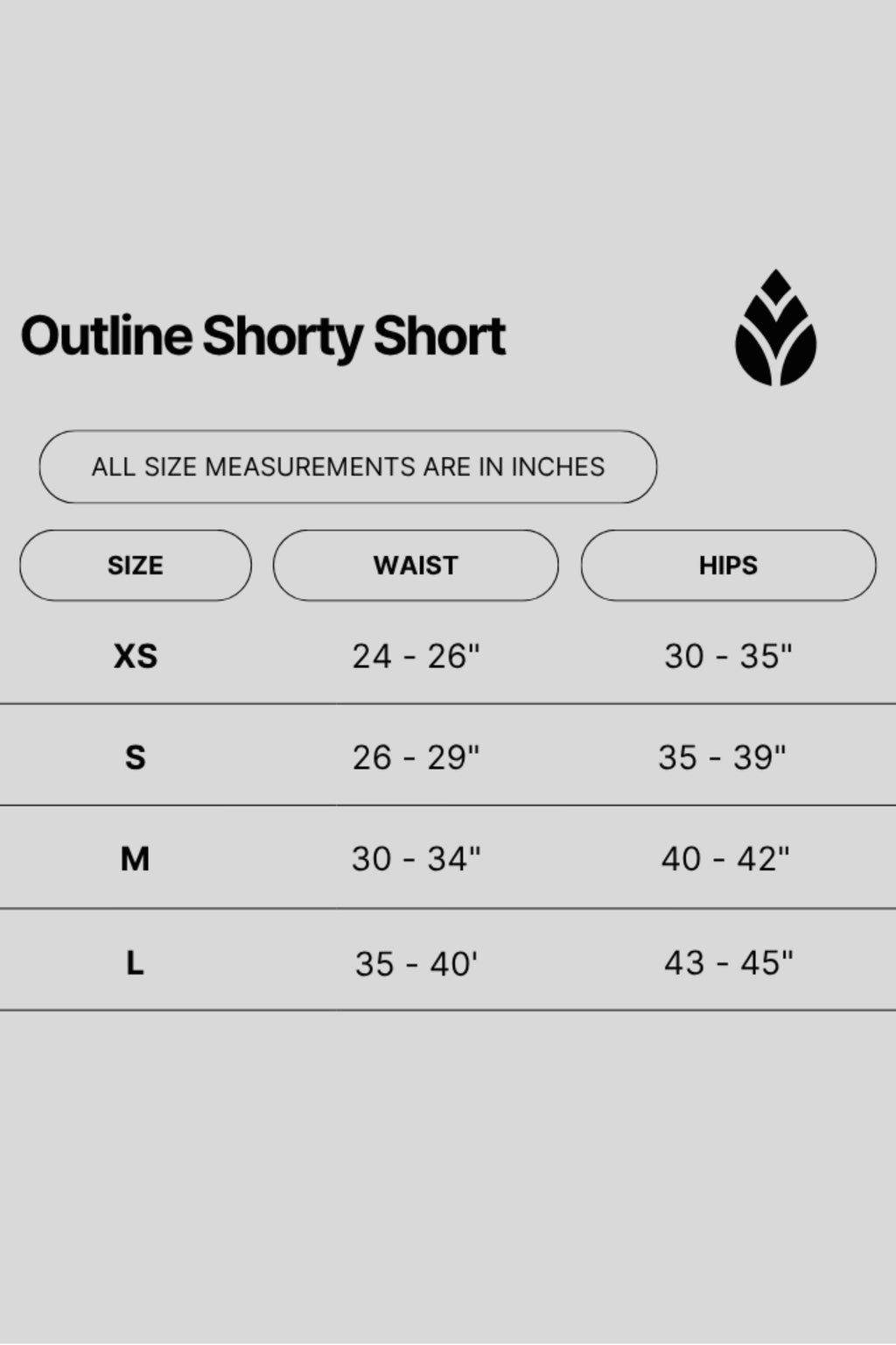 Outline Contrast Shorty Shorts - Cocoa
