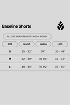 Baseline Shorts  - White Camo