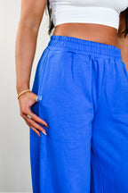 Baseline Straight Leg Joggers - Royal Blue