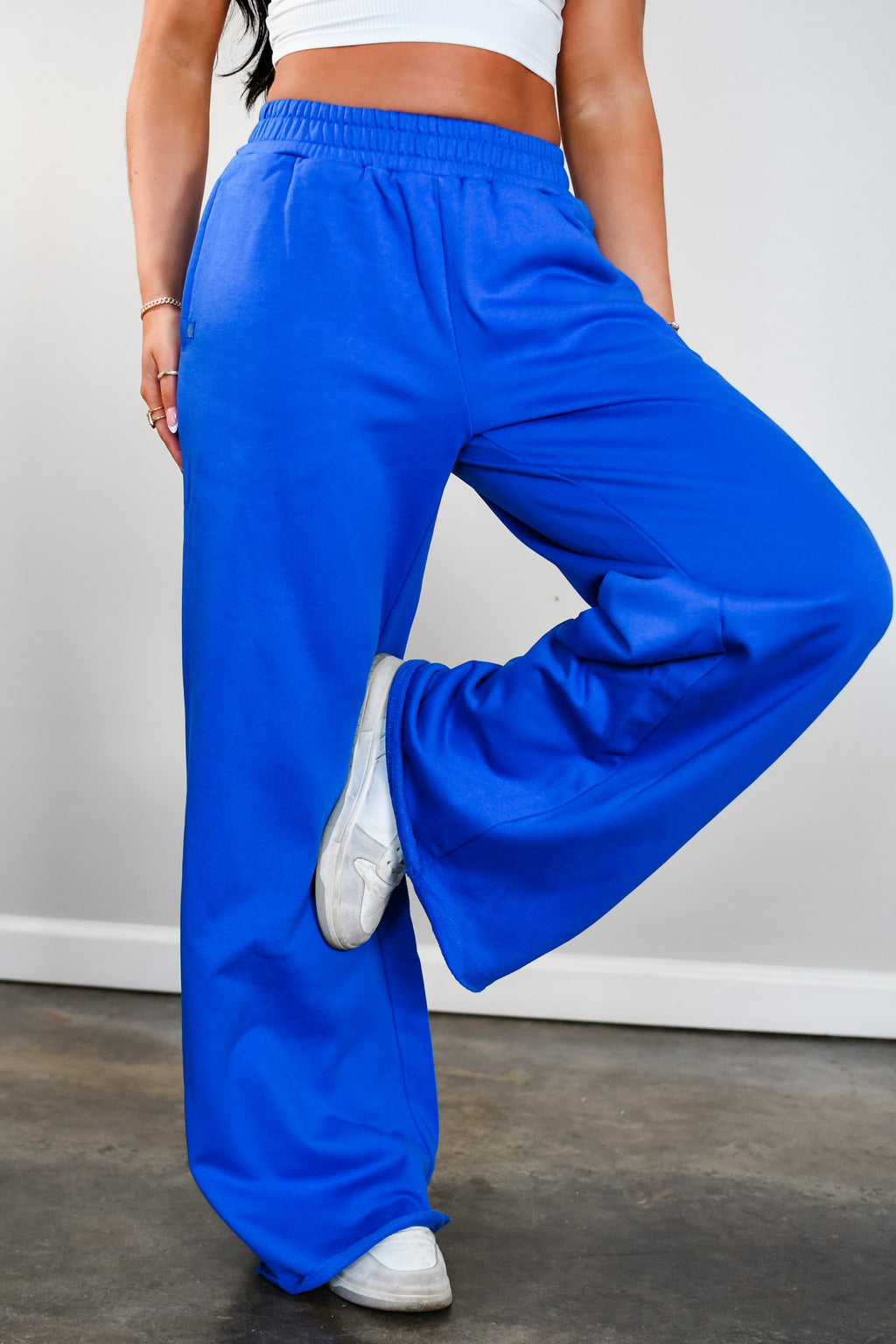 Baseline Straight Leg Joggers - Royal Blue