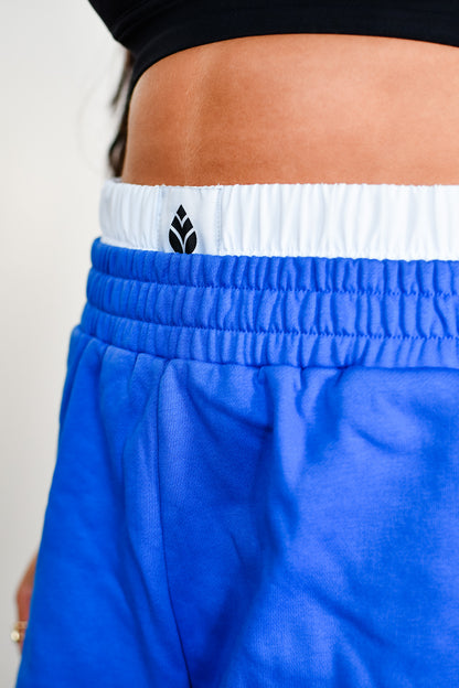 Double Up Shorts - Royal Blue