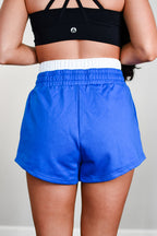 Double Up Shorts - Royal Blue
