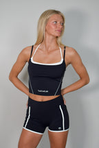 Outline Contrast Tank - Black/White