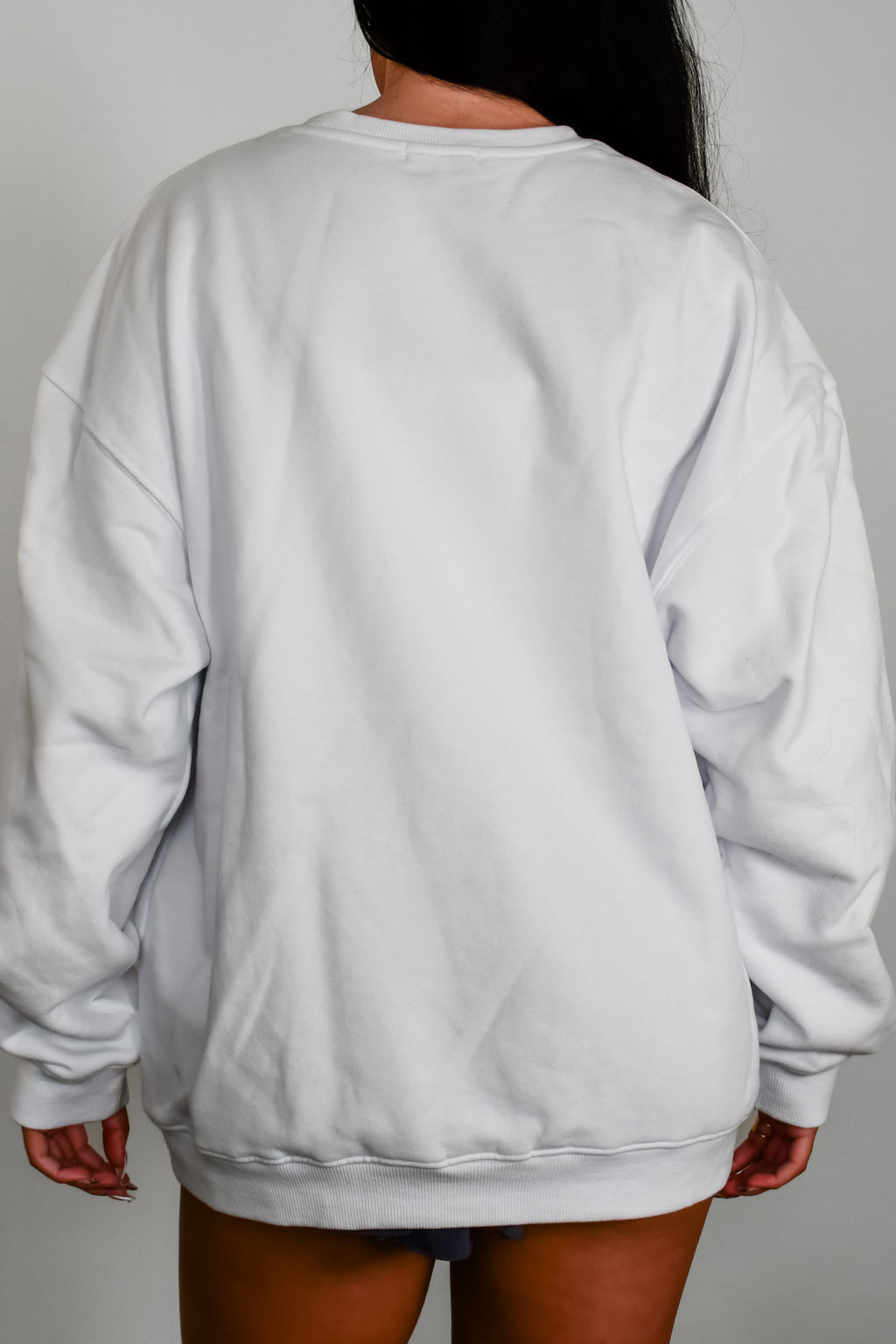 Baseline Embroidered Sweatshirt - White