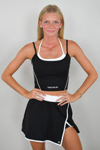 Outline Contrast Tank - Black/White