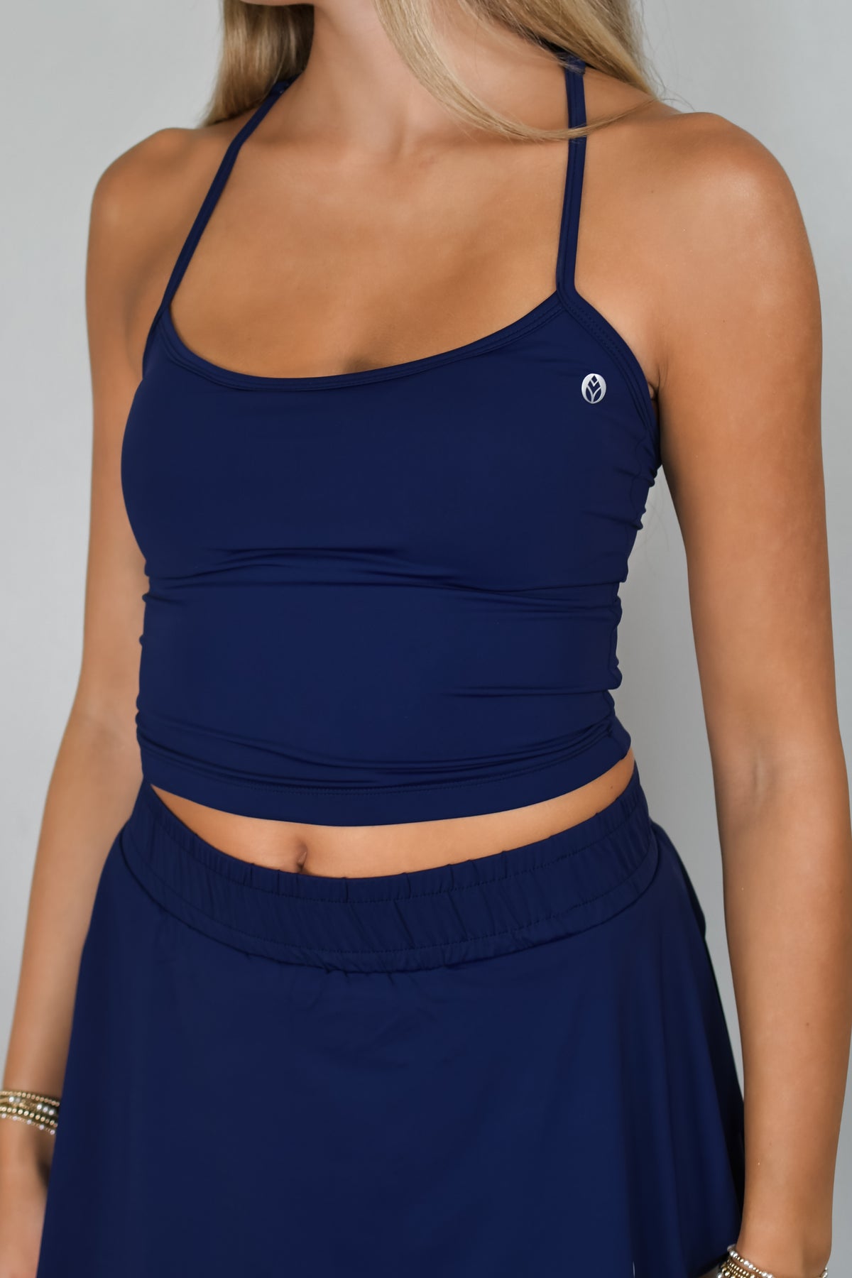 Flow State Tank Top - Navy