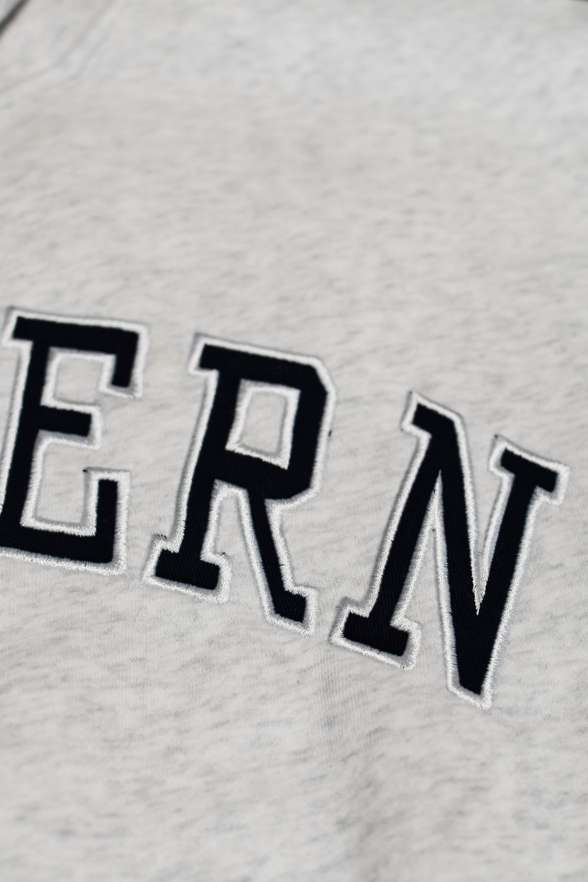 Classic Southern Mock Neck Sweatshirt - Heather Grey