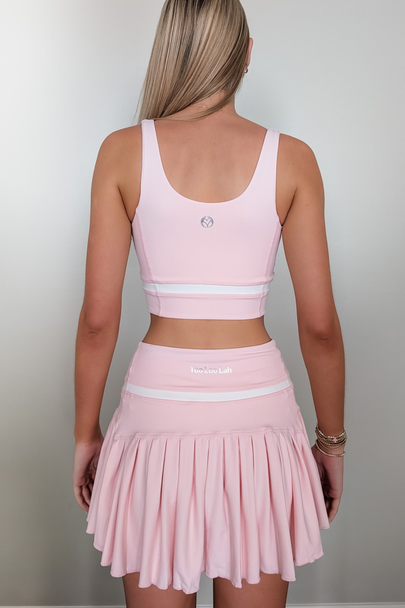 Swift Pleated Tennis Skort - Baby Pink