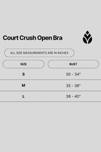 Court Crush Open Bra - Butter Yellow