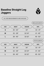 baseline-straight-leg-joggers-regular-petite size chart