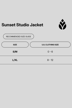 sunset-studio-jacket size chart