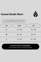 sunset-studio-skort size chart